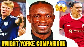 Man Utd icon Dwight Yorke makes feelings clear on Rasmus Hojlund vs Darwin Nunez comparison