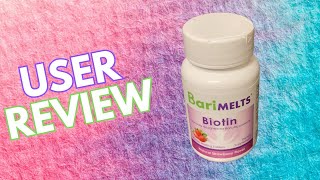 Review BariMelts Biotin Dissolvable Bariatric Vitamins, Natural Strawberry Flavor