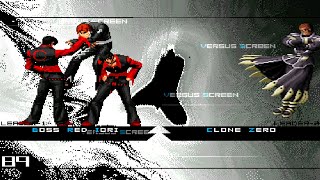 [KOF Mugen] Boss Red İori Yagami  Vs Boss Zero Team