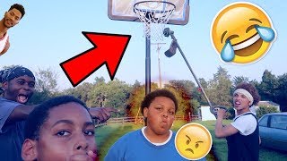 BREAKING BASKETBALL COURT PRANK🏀👀 ** VERY FUNNY**😂😂😂