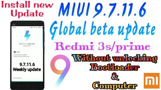 Miui 9 update 7.11.6 global weekly beta update | top features and fixes | Msboys