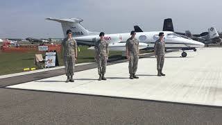 USAFA Sabre Drill Team “Ain’t it Fun” at Sun N Fun Airshow 2019