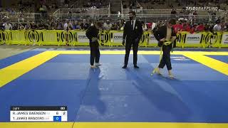 2021 Pan Kids Elimination Round RHONIN JAMES SWENSON vs TYLER JAMES BRACERO Jiu-Jitsu IBJJF