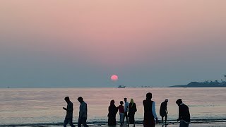 versova beach सूर्यास्त 24 October 2022