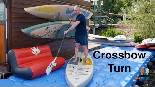 SUP Paddel Technik | Crossbow Turn