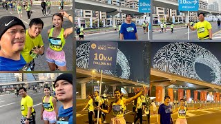 Dubai Run 2022  | Our First Time Experienced | #dubairun2022 #funrun #GenaroMi Vlogs