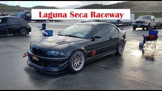 Laguna Seca Raceway Action - Close Calls & Fun times - BMW M3