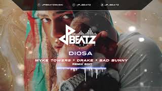 Myke Towers ❌ Drake ❌ Bad Bunny - Diosa 👩🏼‍🦱 [ Remix ]