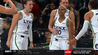 Williams and Collier lead Lynx to victory in an OT thriller | WNBA 2024 Finals G1