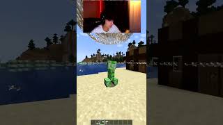 Bye Bye Creeper #shorts #minecraft #shortsvideo