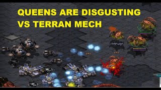 QUEENS ARE DISGUSTING VS TERRAN MECH