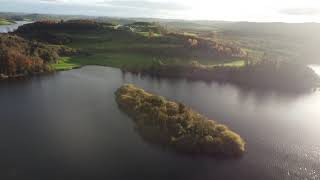 RELAXING 4K Ireland: Lough Muckno and Surrounding Drumlins