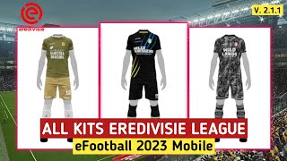 ALL BEST KITS EREDIVISIE EFOOTBALL 2023 MOBILE