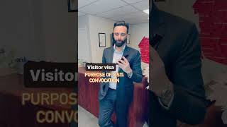 Visitor visa for family on convocation #visitorvisacanada #visitorvisa #youtubeshorts #punjabi #visa