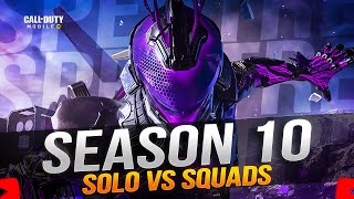 LEGENDARY SOLO VS SQUADS - CODM LIVE