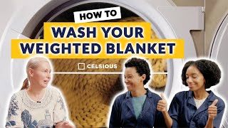 How to wash weighted blankets | Celsious x Bearaby