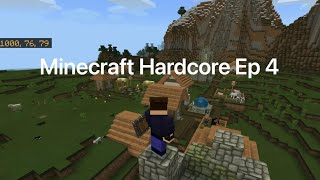 To The Nether! And Building a House! Minecraft Hardcore Episode 4