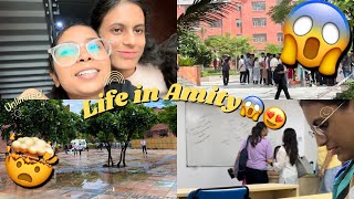 Amity University Noida Classroom🤯😍😱 | Life in Amity 😰