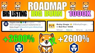 बड़ा धमाका - +750% जो कहा था बही हुआ 🤯BABY DOGECOIN🔥BRAKING TODAY🤑1₹ BABY DOGECOIN PRICE PREDICTION