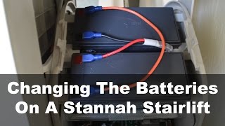 Changing the batteries on a Stannah stairlift – Ask A Builder