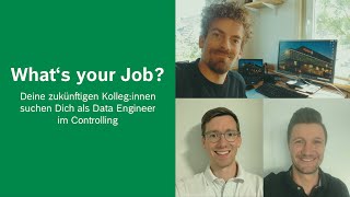 What´s your Job? Deine zukünftigen Kolleg:innen suchen Dich als Data Engineer im Controlling