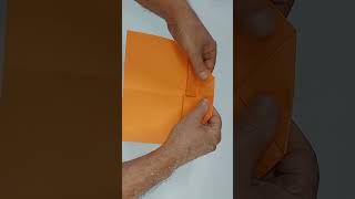 TUTORIAL FÁCIL: AVIÃO DE PAPEL MONSTRO #shorts