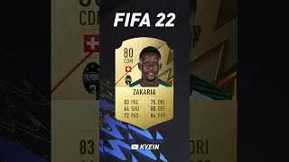 Denis Zakaria - FIFA Evolution (FIFA 17 - EAFC 24)