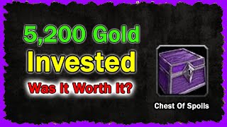 Invested 5,200 Gold - Opening Chest Of Spoils  | Wow Classic Guide