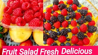 Fruit Salad | How To Make Fresh Fruit Salad| Fresh Fruit