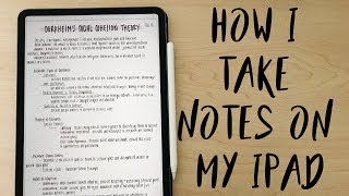 what's on my iPad + how i take notes | iPad Pro 2018