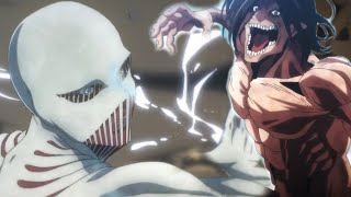 Eren Vs. Warhammer titan  - Attack on Titan Final Season Episode 6 「AMV」