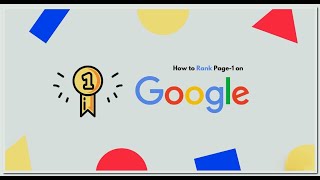 SEO Simplified - Rank #1 on Google in 2024