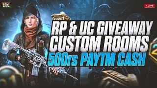 BGMI LIVE CUSTOM ROOM| UC GIVEAWAY AND ROYAL PASS GIVEAWAY| #JAY.SP GAMER IS LIVE