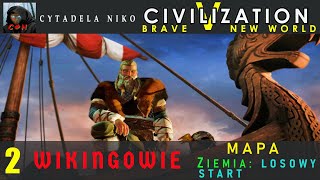 CIVILIZATION V: IMPERIUM WIKINGÓW #2 budowa cudów świata (mapa Ziemia/ BNW). Cywilizacja 5: Dania #2