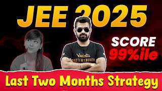 JEE 2025 Last Two Months Strategy to Score 99%ile⌛| Shimon Sir 🔥