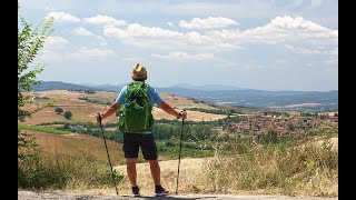 Via Francigena from Siena to Rome