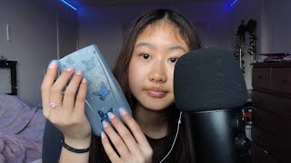 ASMR tapping on school supplies! (REUPLOAD)