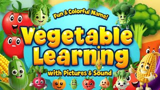 Vegetables Name in English with Pictures & Sound | Vegetables English Vocabulary