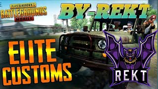 [Day2]Elite Custom Room Live🔴 | ft.Rekt Gaming   🔥