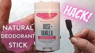 GET IT ALL OUT! NATURAL DEODORANT STICK HACK!