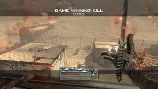 IW4X Trickshot With BO2 Combat Knife