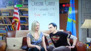 Big bang theory fun with flags