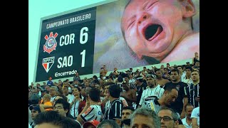 Corinthians 6 x 1 São Paulo  Brasileirão 2015  Jogo da taça e volta olimpica