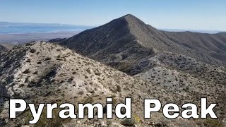 Pyramid Peak & Smoke Tree wash, Anza Borrego State Park