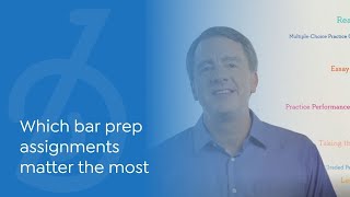 Which bar prep assignments matter the most to passing the bar exam? We'll show you.