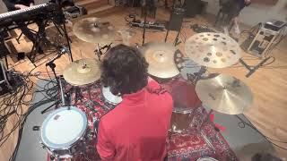 Recording drums in Woobie Doobie Studios