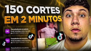 Como criar 150 cortes Virais para seu tik tok!