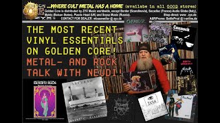 Metal- & Rocktalk with Neudi: The most recent Golden Core vinyl releases - Unboxing & inside views