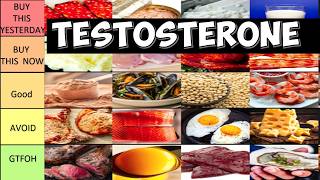 20 Cheapest Foods To Increase Testosterone & Build Muscle On A Budget (Protein Tier List)