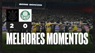 MELHORES MOMENTOS: Corinthians 2 x 0 Palmeiras | Brasileirão 2024